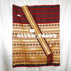 A141 KAIN TAPIS ABUNG CATUR BINTANG BAHAN HITAM